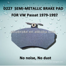 D227 VW Passat semi-metallic brake pad